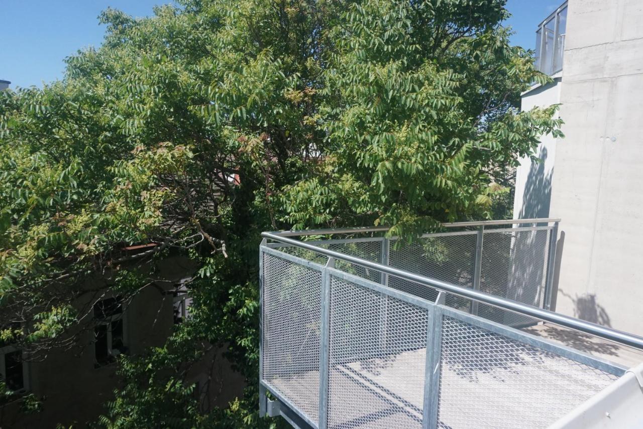 Augartenblick Penthaus 14 - Blick Zum Riesenrad Vienna Luaran gambar